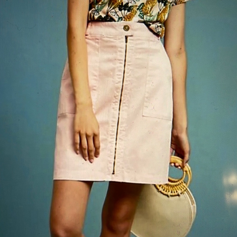 Amadi Pink Mini Skirt, L